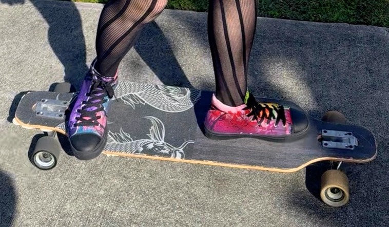 Window Maidens/Women’s high top canvas shoes